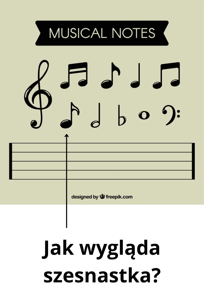 Jak wygląda nuta szesnastka