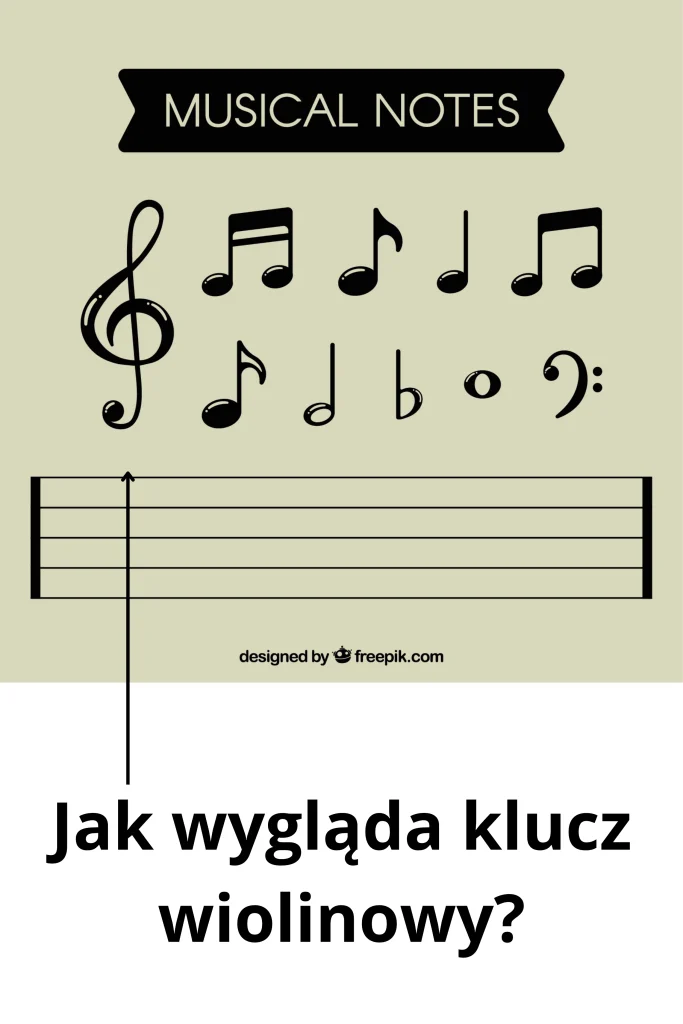 Jak wygląda klucz wiolinowy