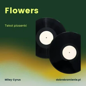 miley cyrus flowers tekst