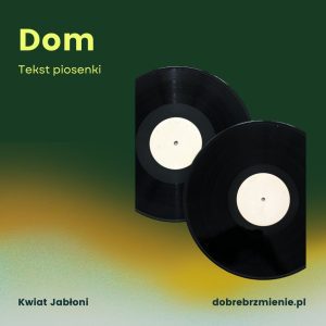 Dom Kwiat Jabłoni - tekst piosenki